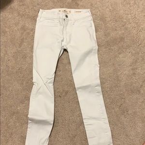 White Hollister jeans
